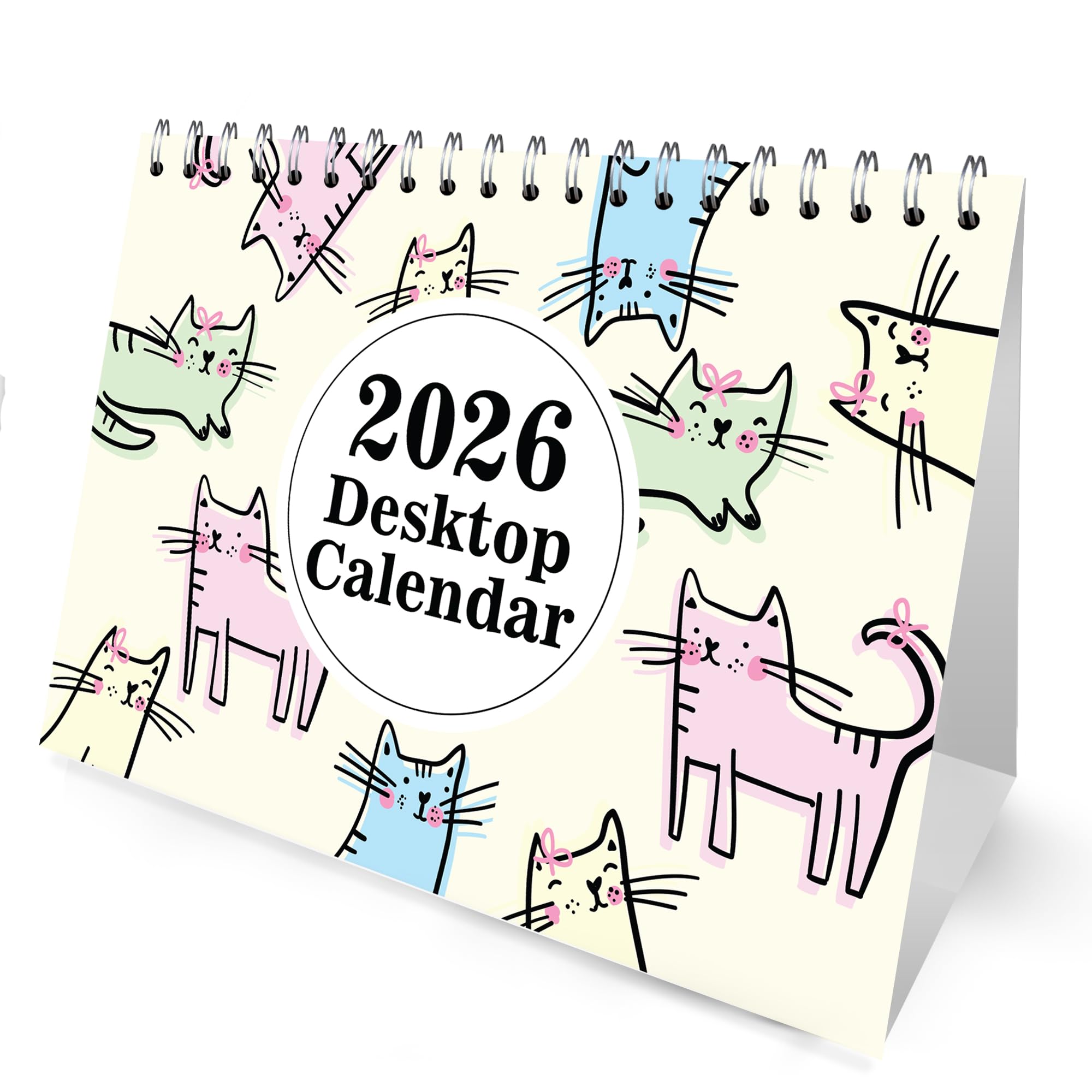 2026 Desk Calendar – Free-Standing Flip Desktop Planner with UK Bank Holiday - Image 5